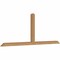 Ekena Millwork Portland Smooth Timber Gable Bracket, Western Red Cedar, 96"W x 36"H x 3 1/2"D x 3 1/2"F, 9/12 Pitch GBW096X36X0404POR00SWR - alternate 5